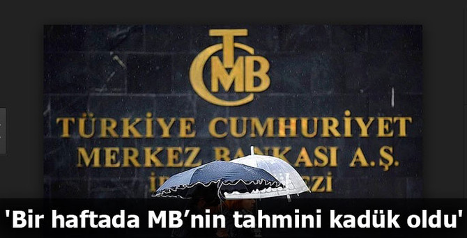 'Bir haftada MB’nin tahmini kadük oldu'