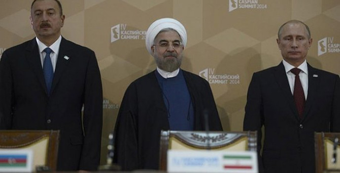 Putin, Ruhani ve Aliyev Bakü'de buluşacak
