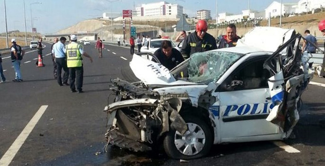 Osmangazi Köprüsü'nde kaza: 1 polis şehit