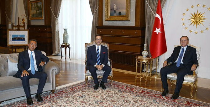 Erdoğan Koç ailesiyle görüştü
