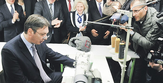 Tekstilcilerin yeni üretim üssü Sırbistan