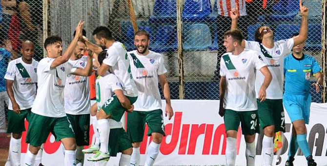 İlk üç puan Bursaspor'un