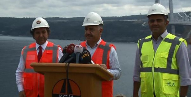 'Ağır taşıtlar tamamen 3. Köprü'yü kullanacak'