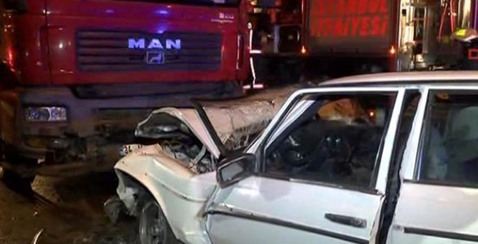 Başakşehir'de kaza: 3 ölü 3 yaralı