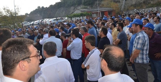 Gemlik Gübre Fabrikası'nda grev