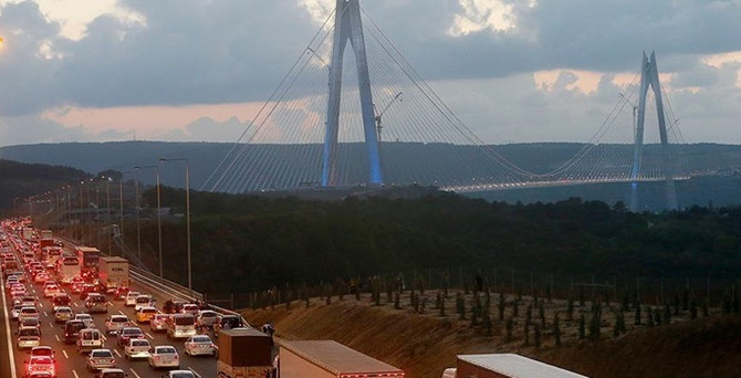 3'üncü köprüye yoğun ilgi devam ediyor