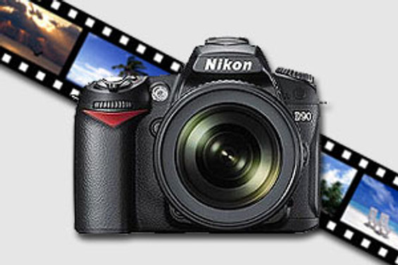 Nikon'un video çeken D90'ı vitrinde