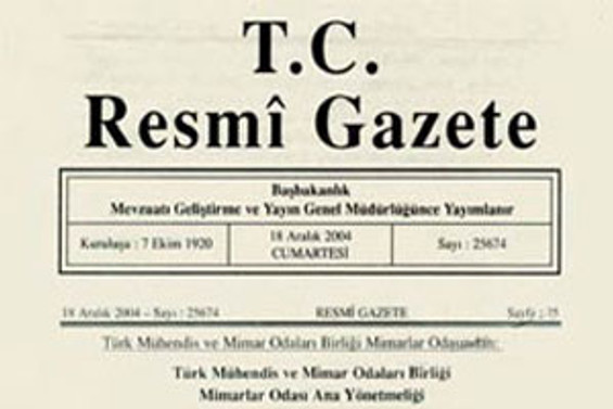 Zorunlu Karşılıklar Resmi Gazete'de