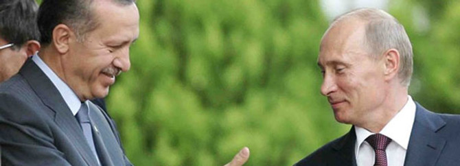 Erdoğan, Putin'le görüştü