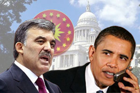 Gül ile Obama telefonda görüştü