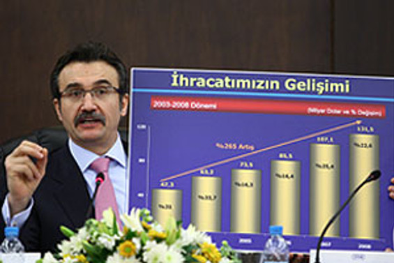 Tüzmen'den "dış ticaret koçları"na destek