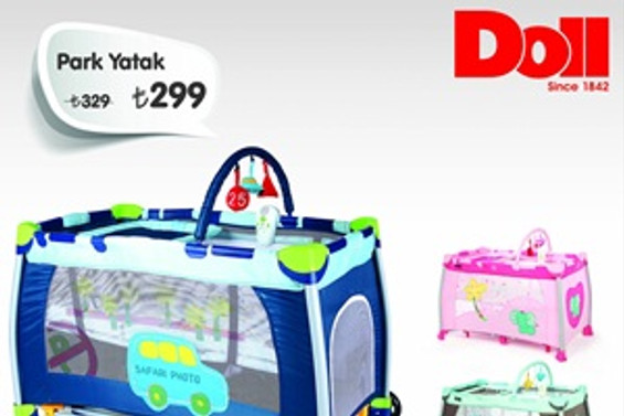 Bebekler için Doll Park yatak