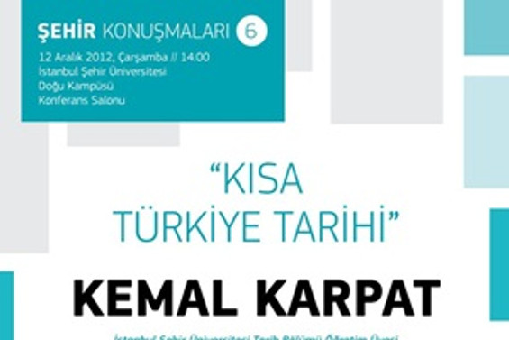 Prof. Dr. Karpat'ın yeni kitabı "Kısa Türkiye Tarihi"