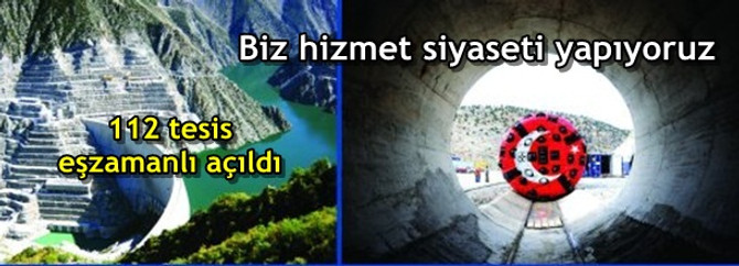 Biz hizmet siyaseti yapıyoruz