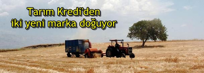 Tarım Kredi'den iki yeni marka doğuyor