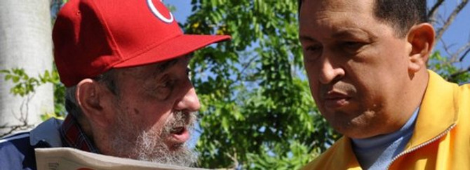 Castro, Chavez'i yalnız bırakmadı