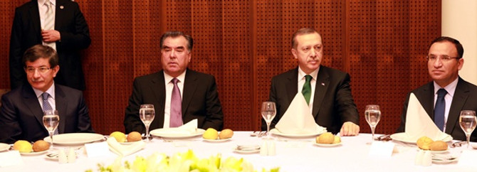 Liderleri Konya Valisi ağırladı