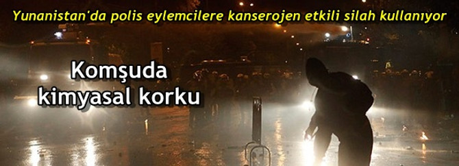 Komşuda kimyasal korku