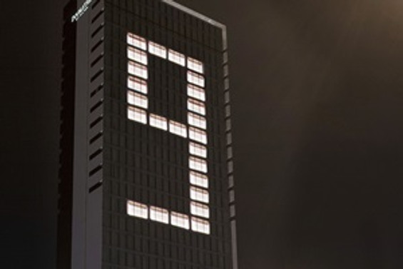 Oda ışıklarıyla 110 metreden geri sayım