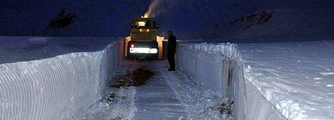 240 köye ulaşım durdu