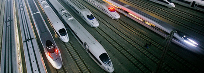 Dünyanın en uzun hızlı tren hattı açıldı