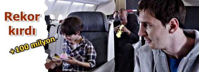Messi'li Kobe'li reklam rekor kırdı