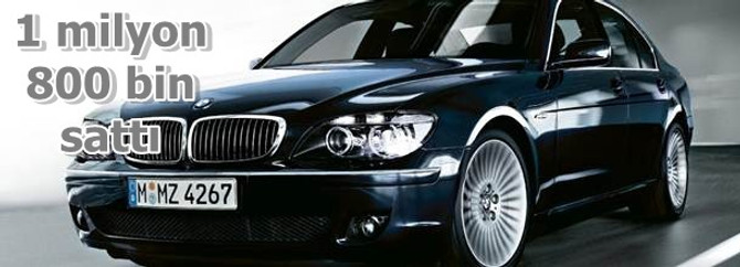 BMW 2012'de 1,8 milyon araç sattı