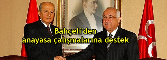 Bahçeli'den anayasa çalışmalarına destek