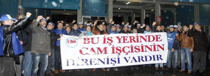 Eylem devam ediyor
