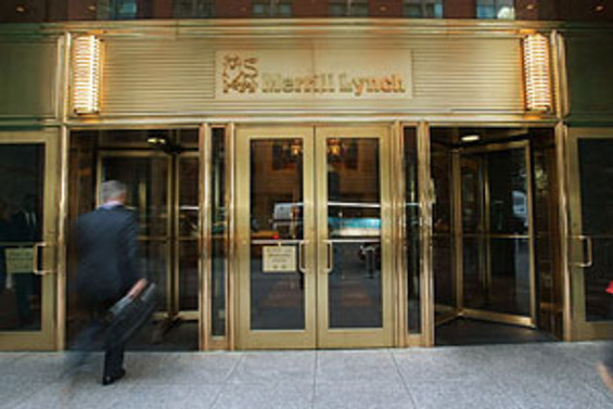 Merrill Lynch'in tercihi banka, otomotiv, gayrimenkul
