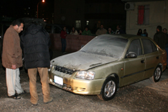 Polis lojmanında 3 kundaklama