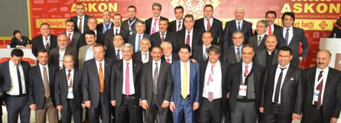 ASKON bir dönem daha 'Mustafa Koca' dedi