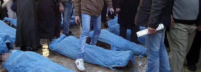 Şam'ın banliyöleri ateş altında