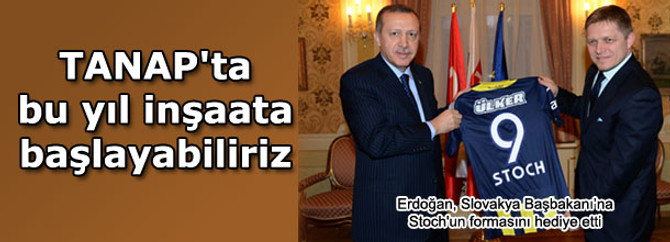 TANAP'ta bu yıl inşaata başlayabiliriz