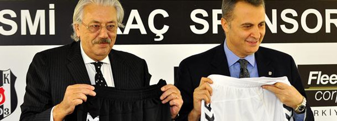 Fleetcorp Beşiktaş'ın araç sponsoru oldu