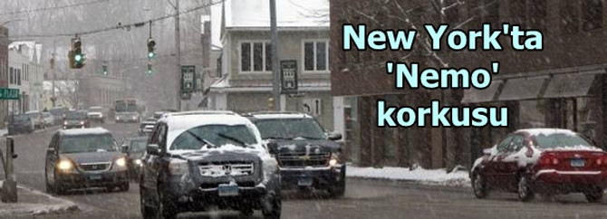 New York'ta "Nemo" korkusu