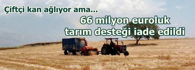 66 milyon euro elimizden kaçtı