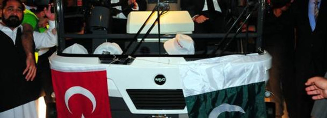 Lahor metrobüsüne Türk damgası