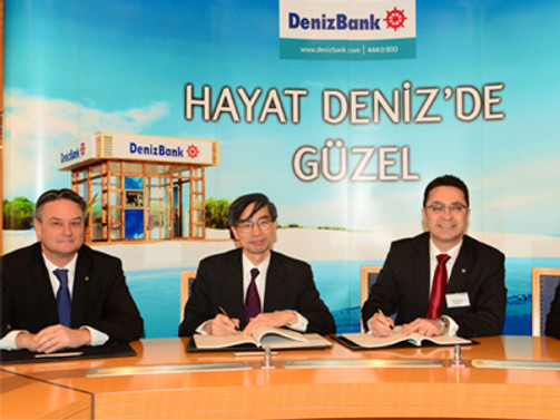 Denizbank-JBIC arasında 200 milyon dolarlık kredi sözleşmesi