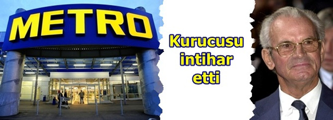 Metro'nun kurucusu intihar etti