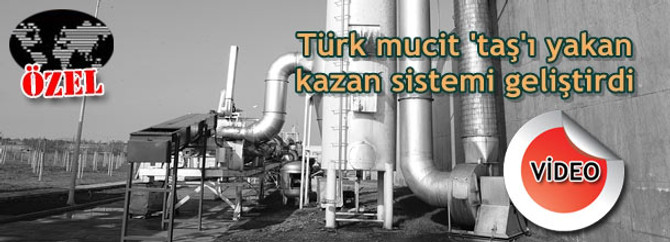 Türk mucit 'taş'ı yakan kazan sistemi geliştirdi