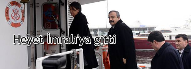 BDP heyeti İmralı yolcusu