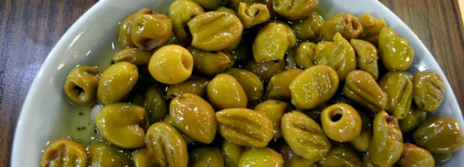 İşte kavrulmuş zeytin!