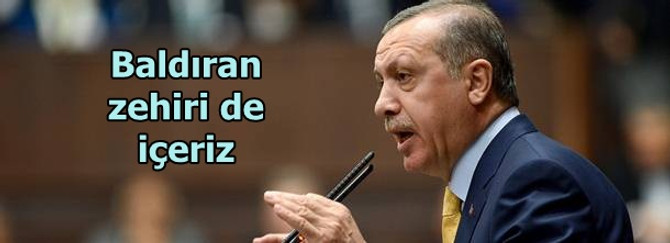 Çözüm için baldıran zehrini de içeriz