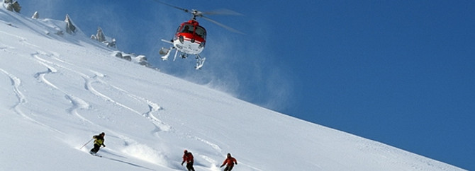 Kaçkarlar'da heliski heyecanı