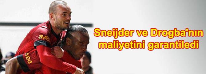 Sneijder ve Drogba'nın maliyetini garantiledi