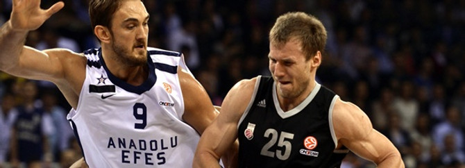 Anadolu Efes çeyrek final yolunda