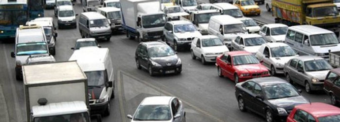 İstanbul'da trafik felç
