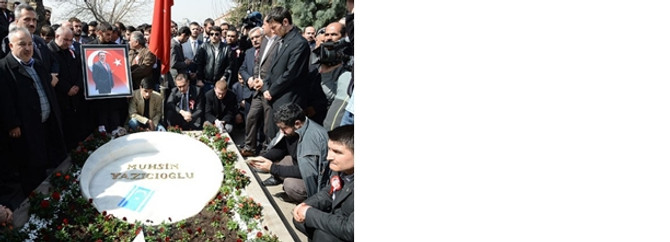 Yazıcıoğlu mezarı başında anıldı