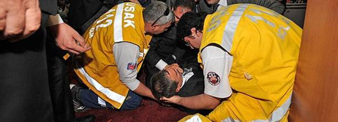 Eroğlu baygınlık geçirdi